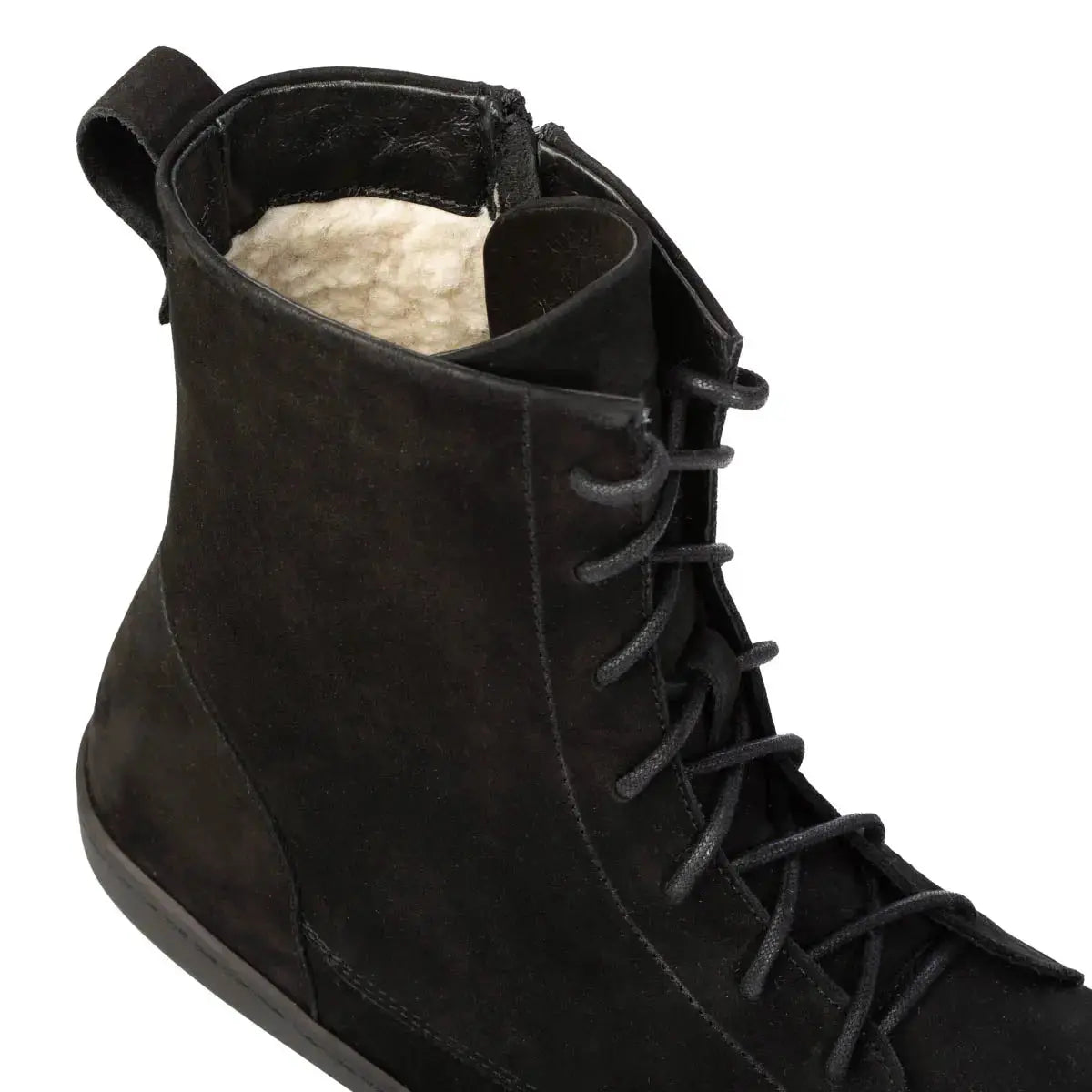Shapen - Cozy 2.0 Black - Botas barefoot de invierno