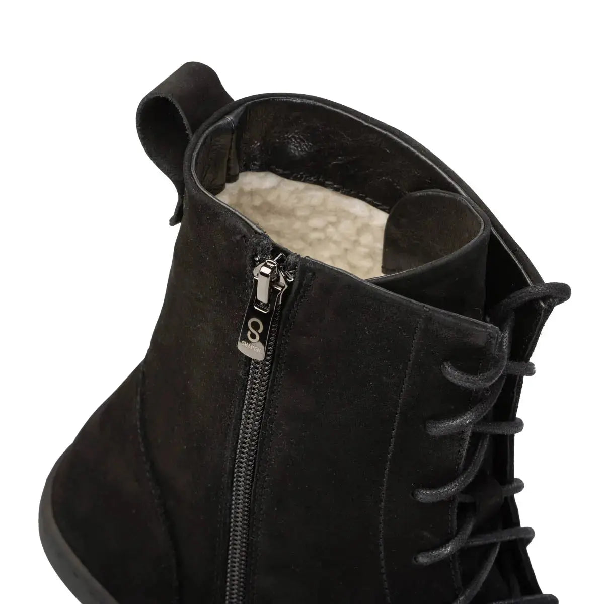 Shapen - Cozy 2.0 Black - Botas barefoot de invierno