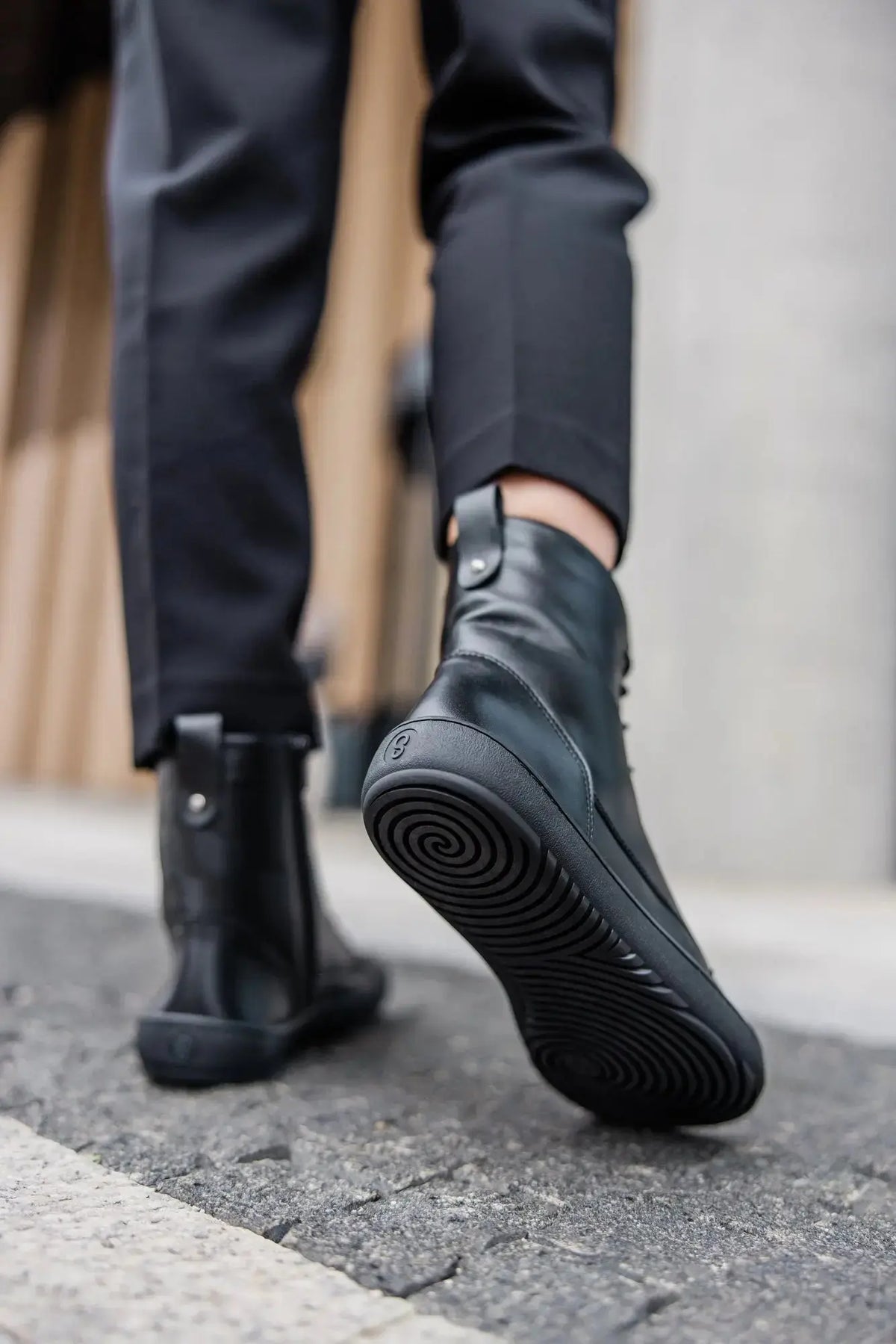 Shapen - Cozy 2.0 Black - Botas barefoot de invierno