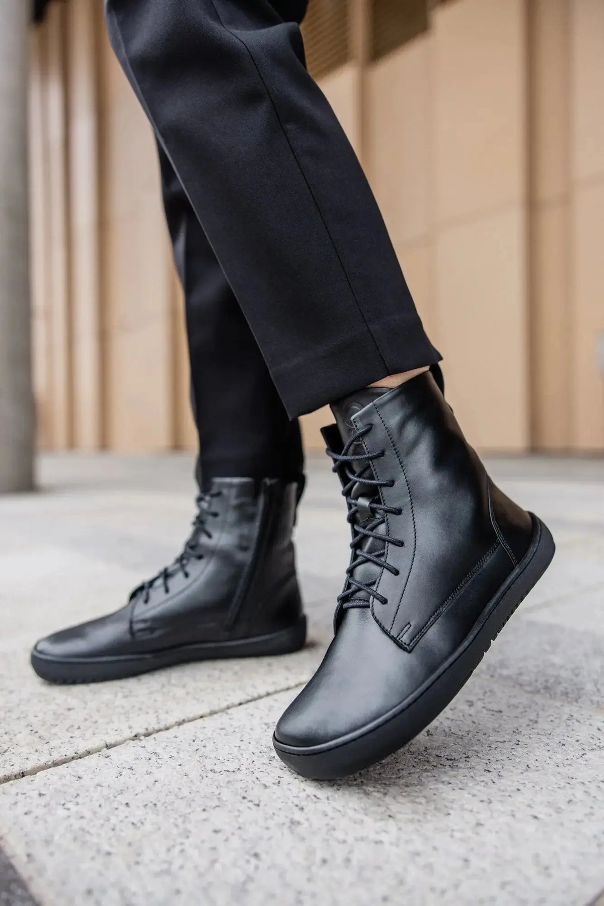 Shapen - Cozy 2.0 Black - Botas barefoot de invierno