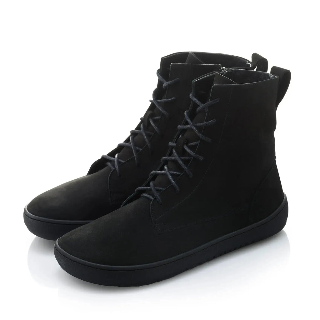 Shapen - Cozy 2.0 Black - Botas barefoot de invierno