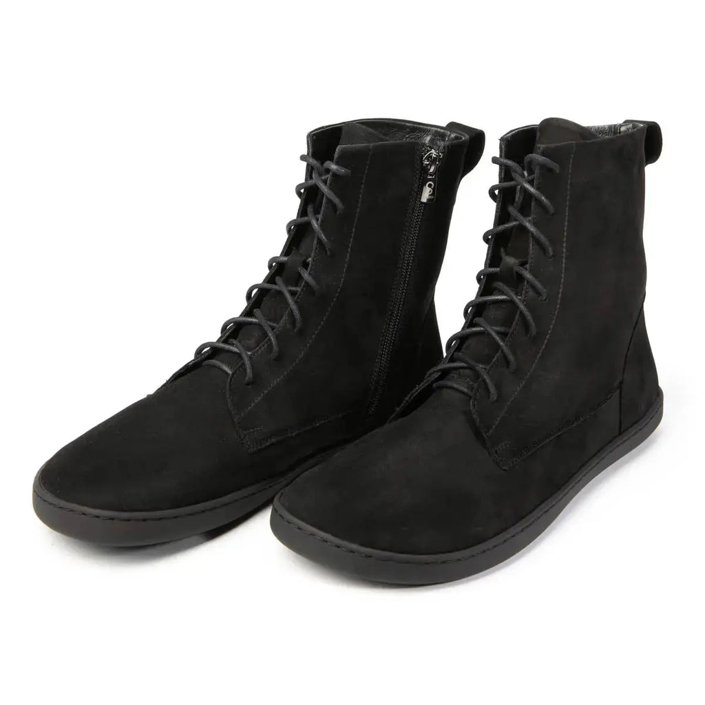 Shapen - Cozy 2.0 Black - Botas barefoot de invierno