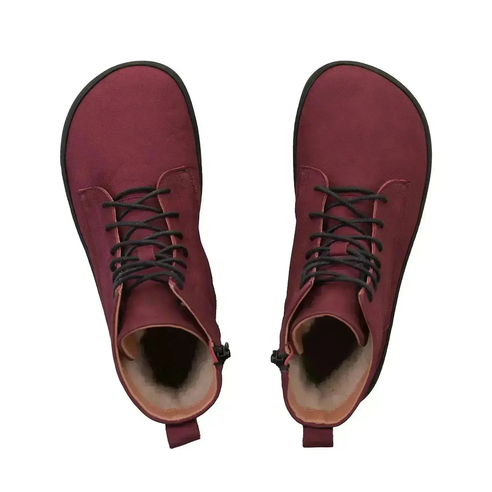 Shapen - Cozy 2.0 Bordeaux - Botas barefoot de invierno