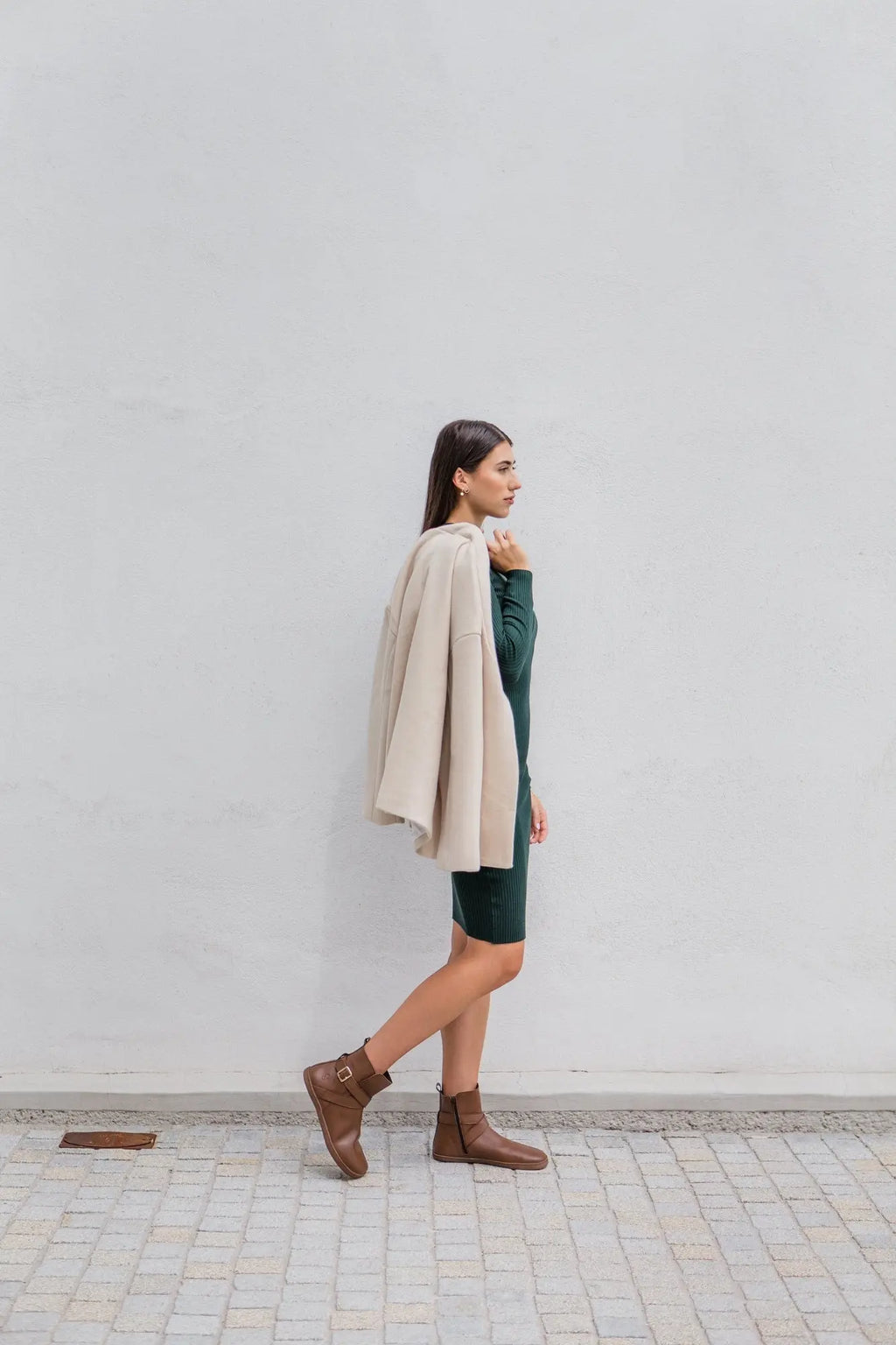 Shapen - Divine Brown - Bottines minimalistes