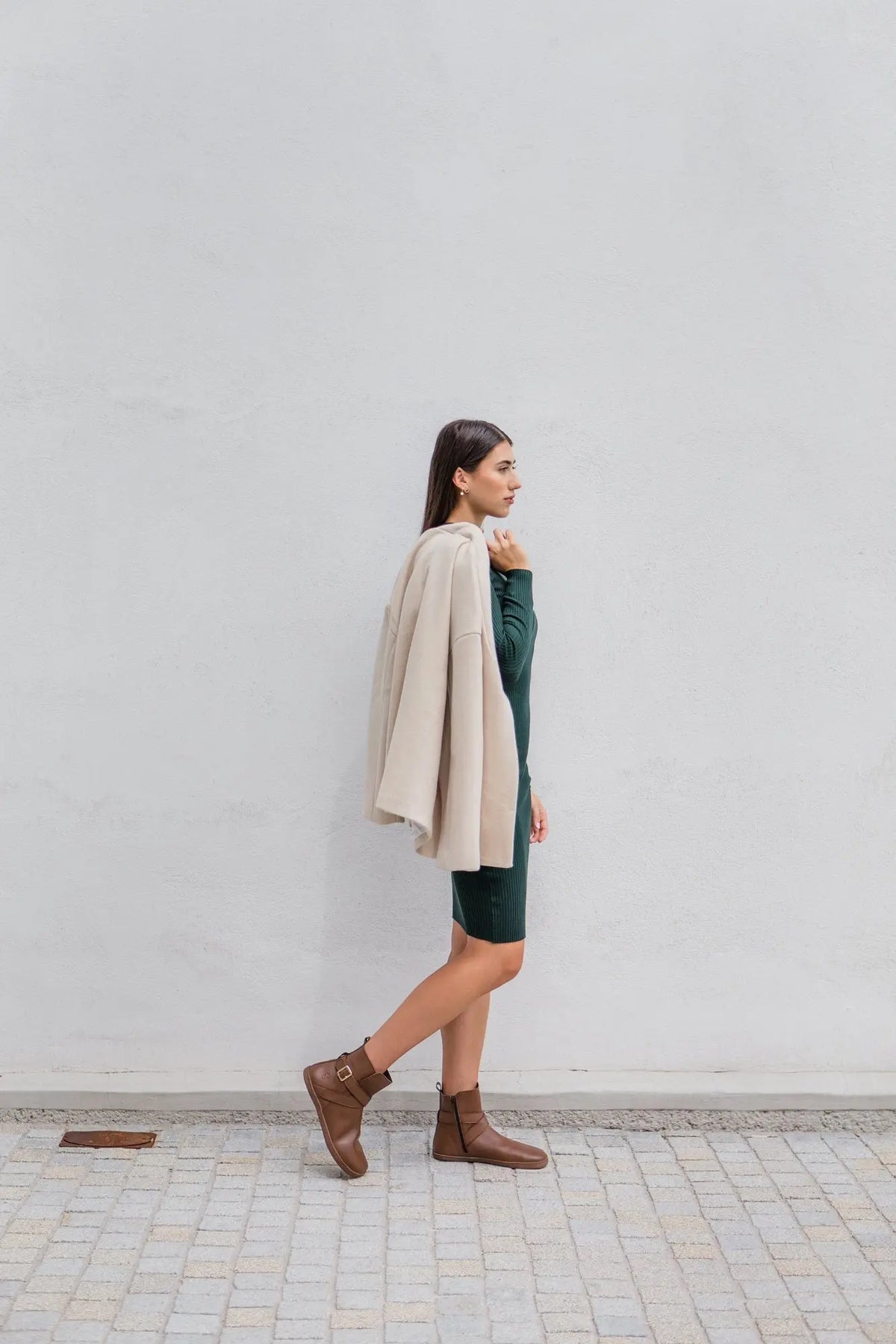 Shapen - Divine Brown - Bottines minimalistes
