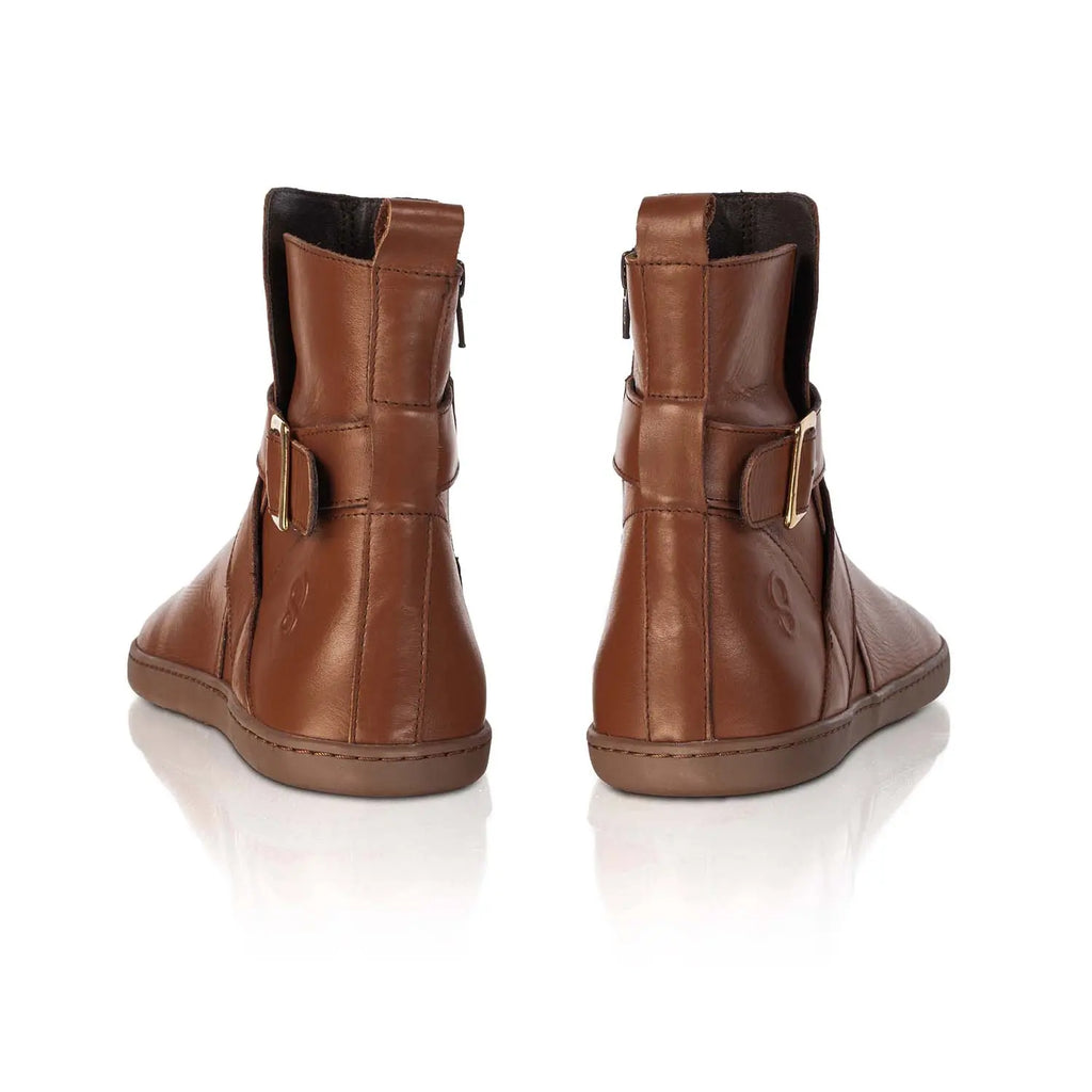 Shapen - Divine Brown - Bottines minimalistes
