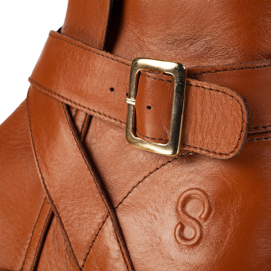 Shapen - Divine Brown - Bottines minimalistes