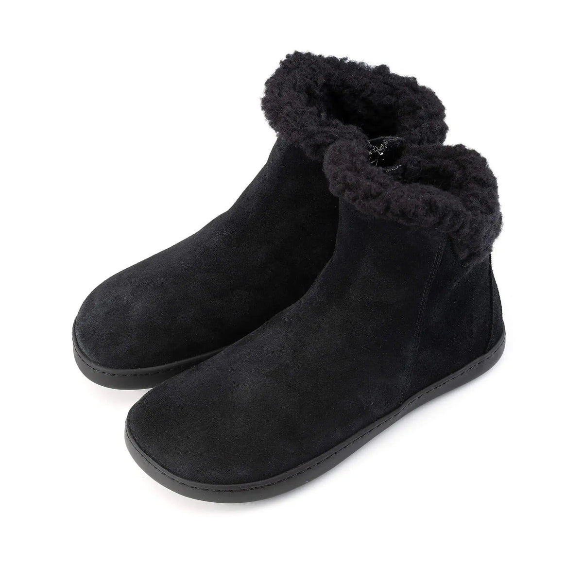 Shapen - Fluffy 2.0 Noir - Bottines d'hiver barefoot