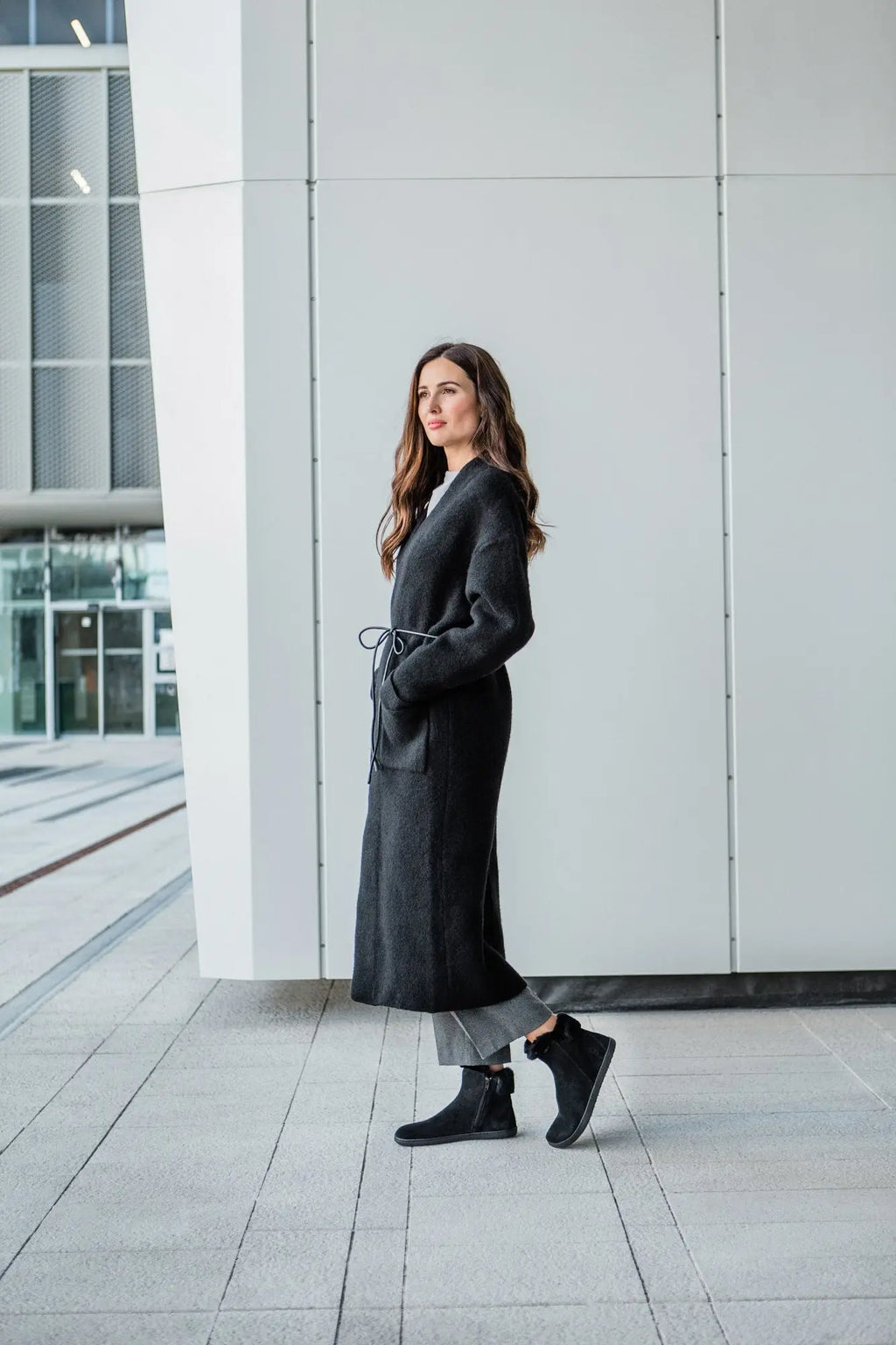 Shapen - Fluffy 2.0 Noir - Bottines d'hiver barefoot