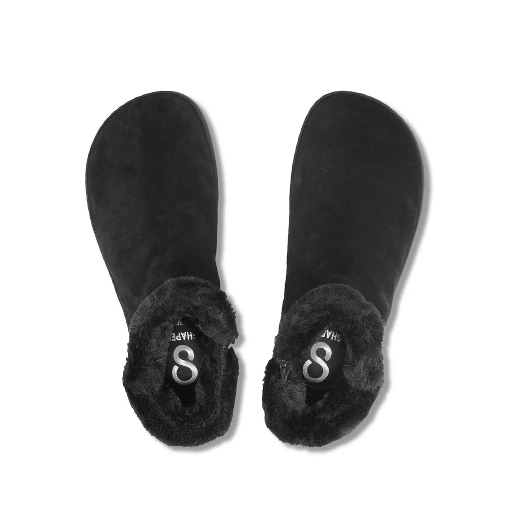 Shapen - Fluffy 2.0 Noir - Bottines d'hiver barefoot
