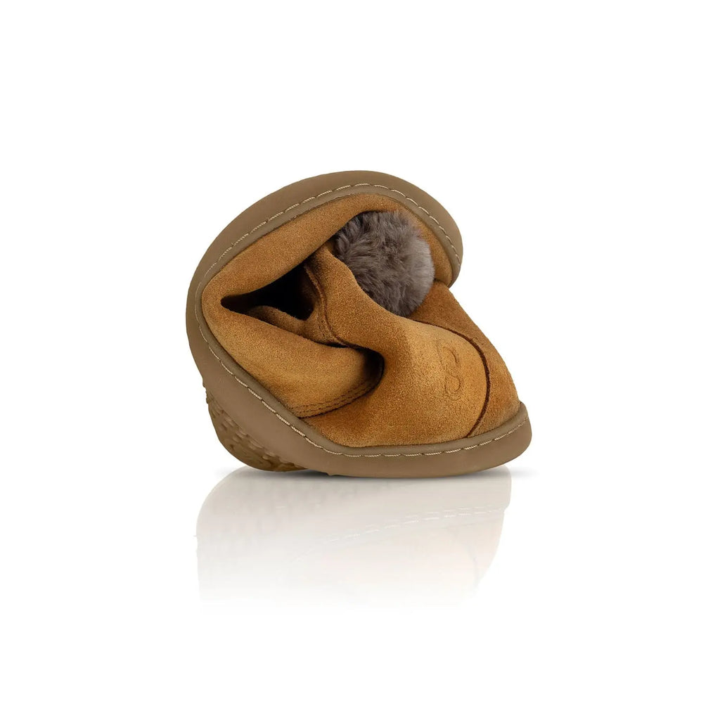 Shapen - Fluffy 2.0 Brown - Botines de invierno barefoot