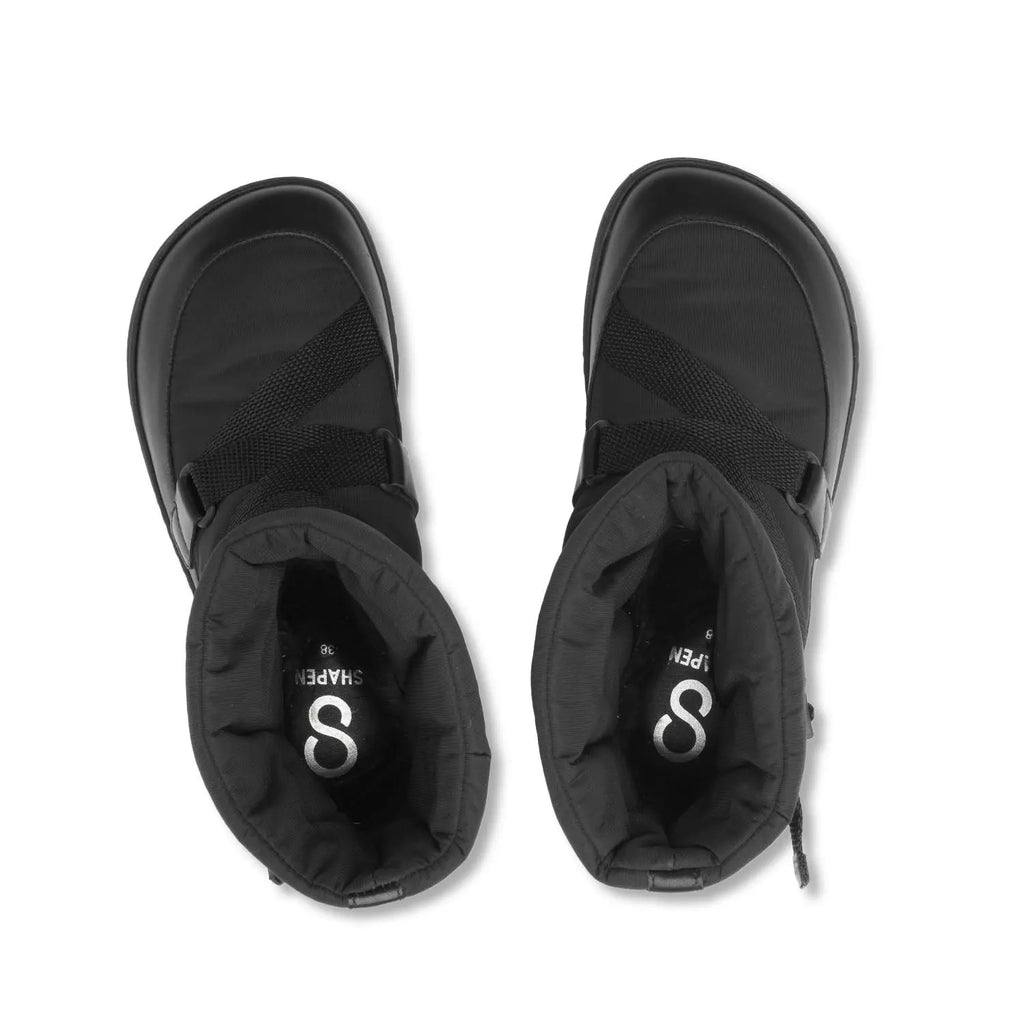 Shapen - Frosty 2.0 Noir - Bottes d'hiver barefoot