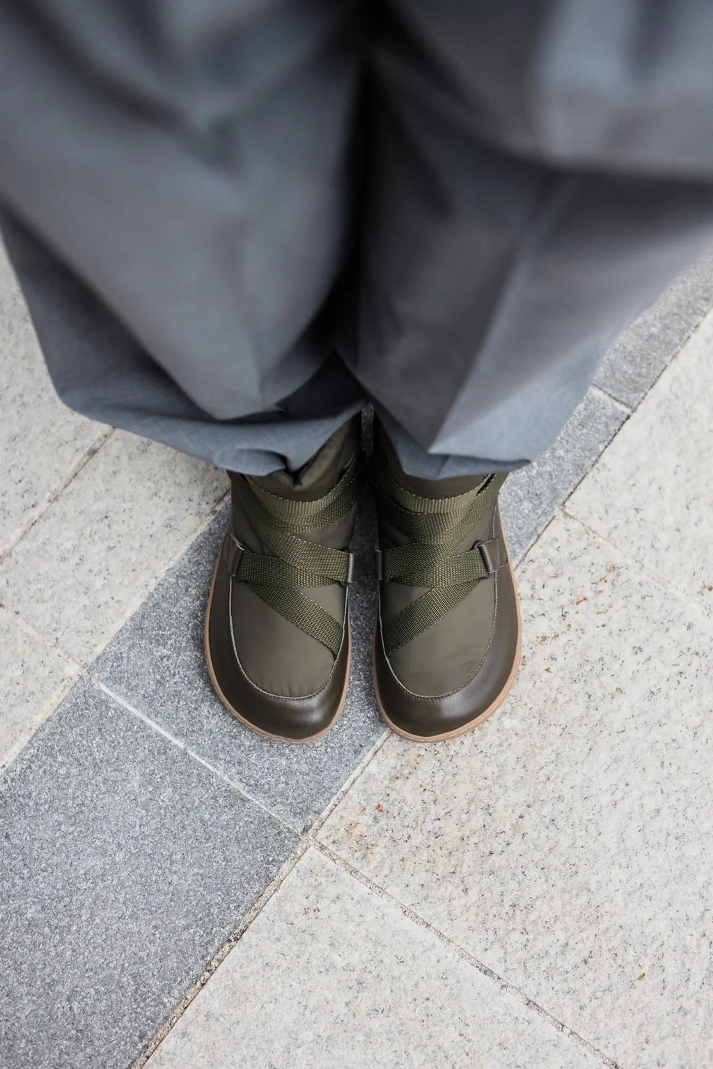 Shapen Frosty 2.0 Olive - Botas de invierno barefoot