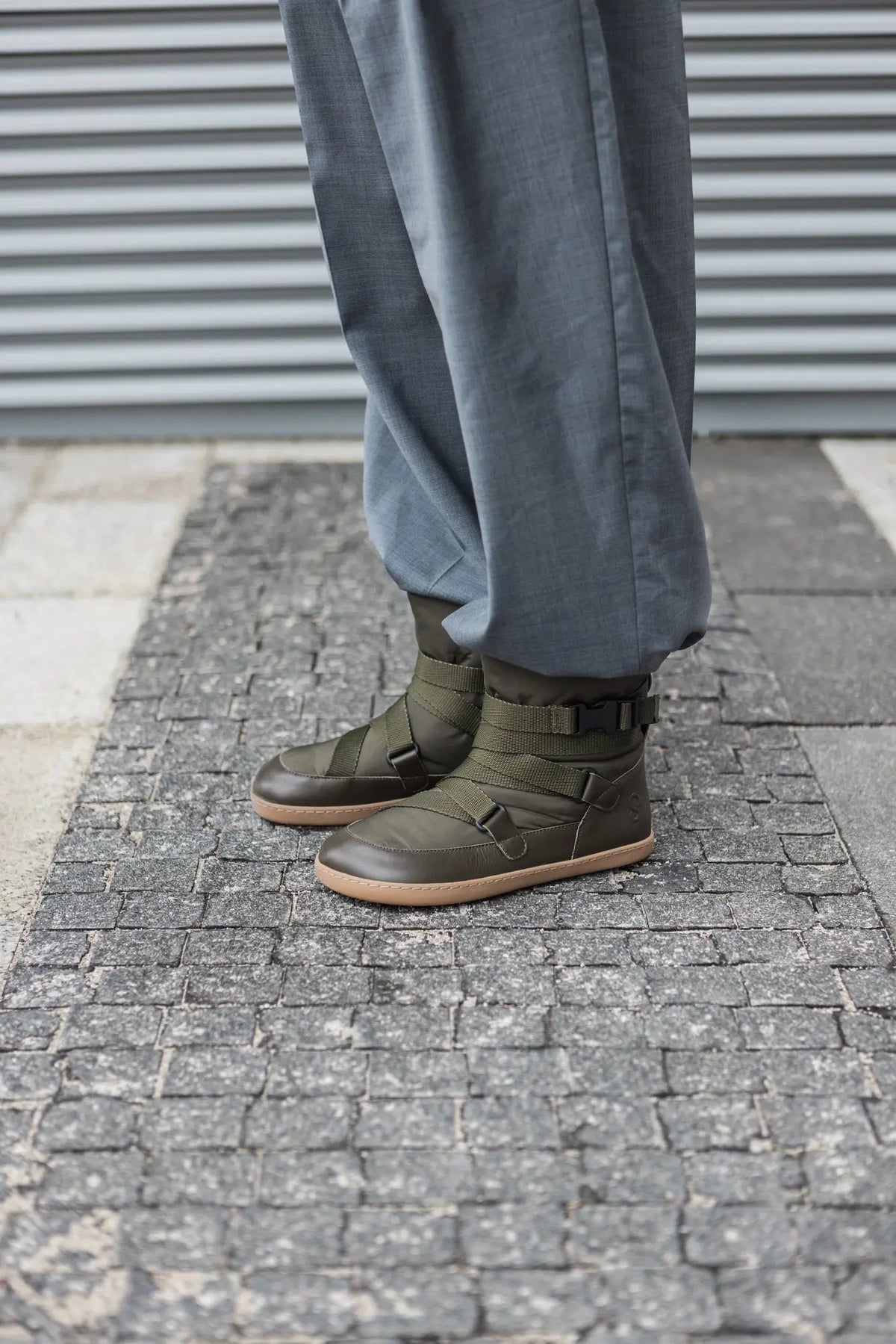 Shapen Frosty 2.0 Olive - Botas de invierno barefoot