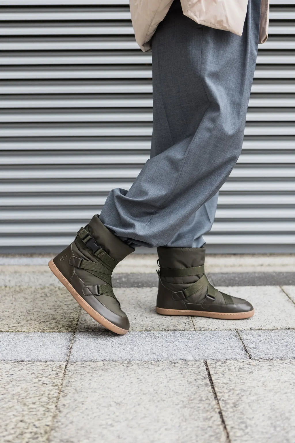 Shapen Frosty 2.0 Olive - Botas de invierno barefoot