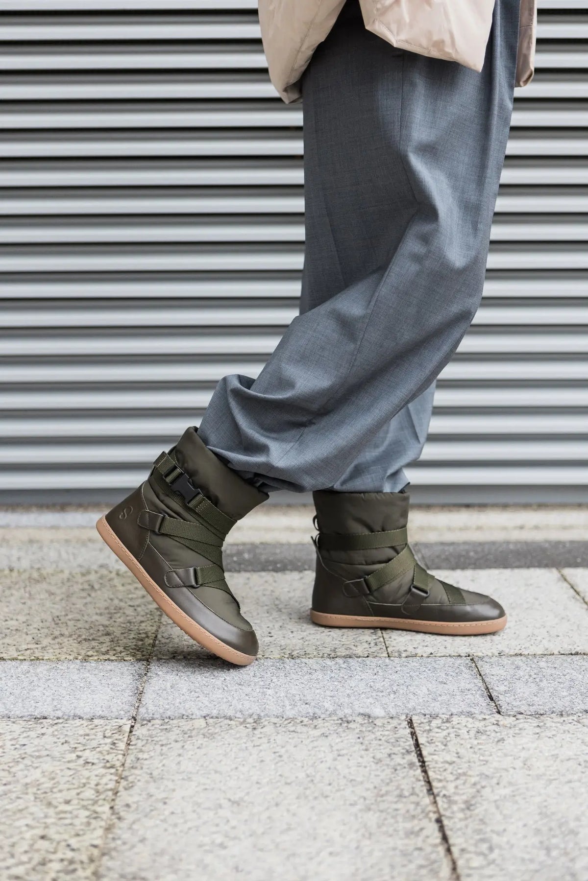 Shapen Frosty 2.0 Olive - Botas de invierno barefoot