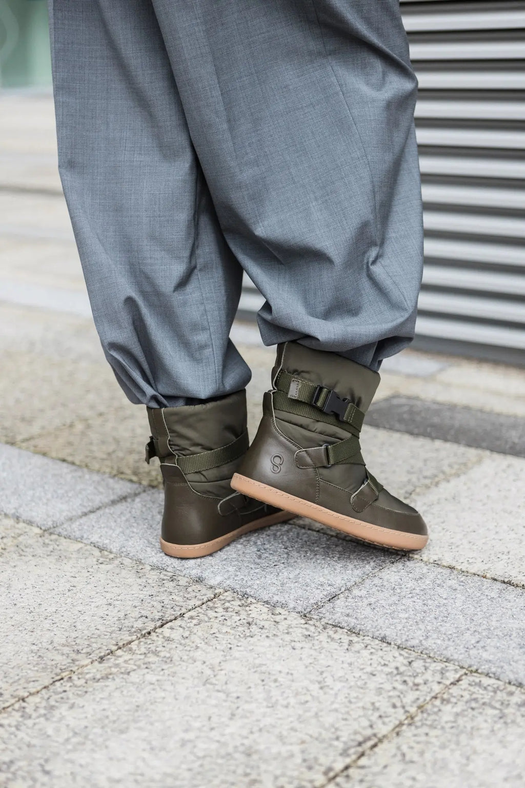 Shapen Frosty 2.0 Olive - Botas de invierno barefoot