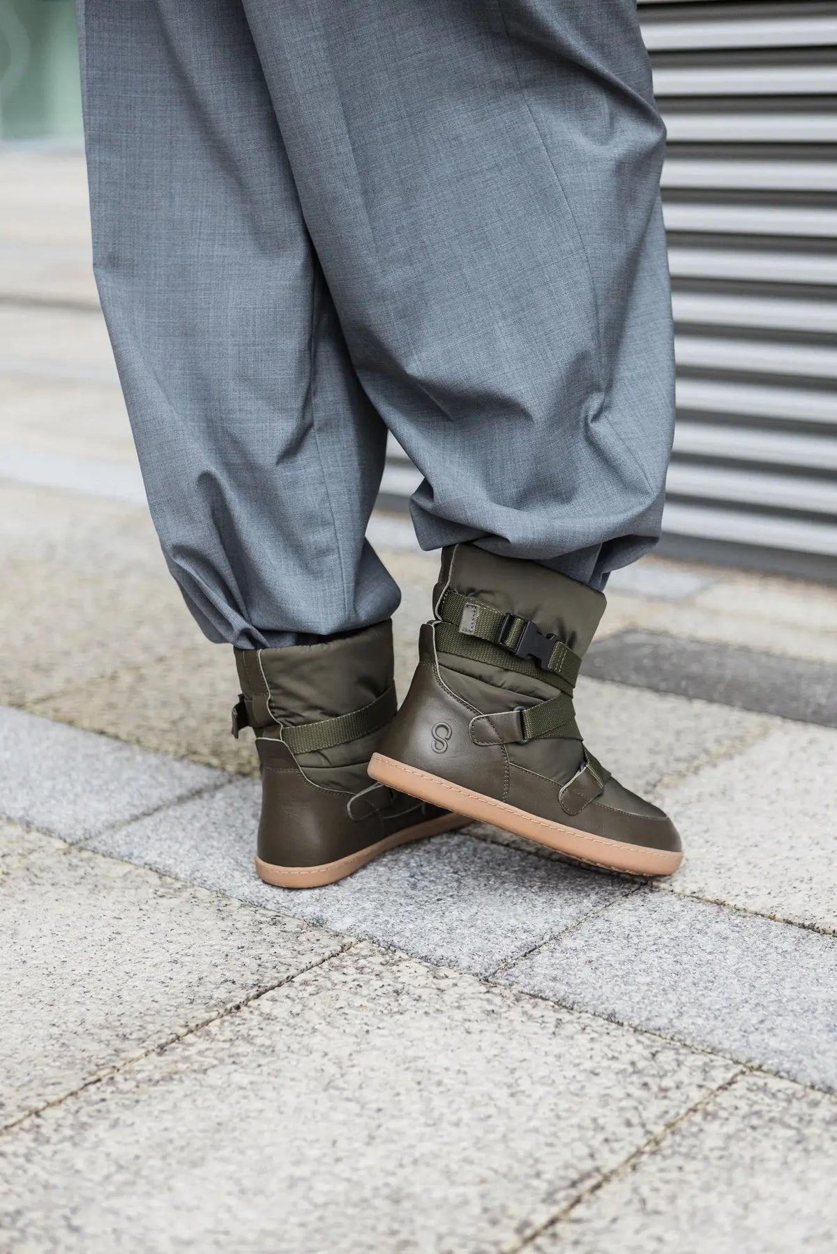 Shapen Frosty 2.0 Olive - Botas de invierno barefoot