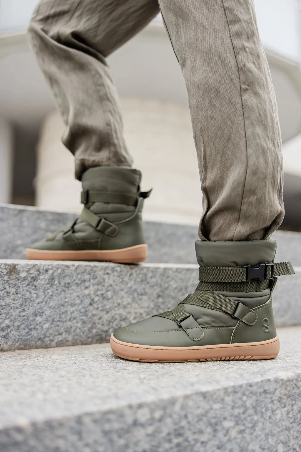 Shapen Frosty 2.0 Olive - Botas de invierno barefoot