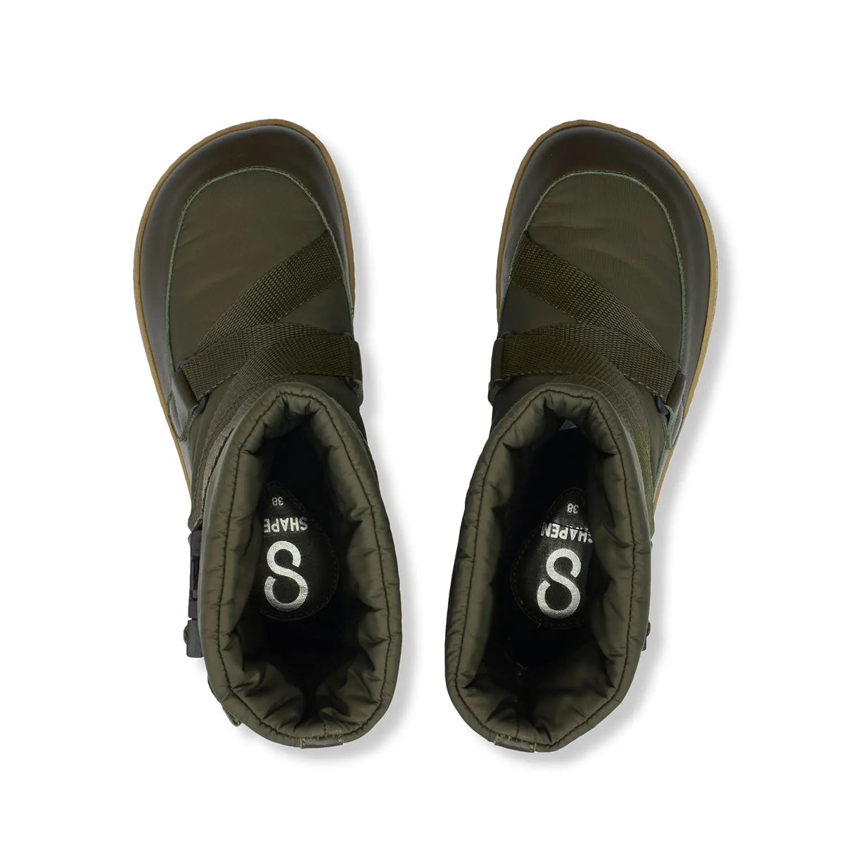 Shapen Frosty 2.0 Olive - Botas de invierno barefoot