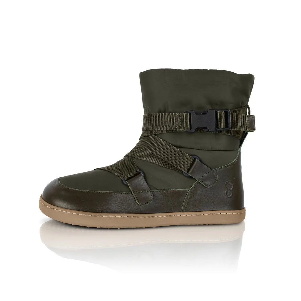Shapen Frosty 2.0 Olive - Botas de invierno barefoot