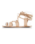Shapen - Gaia Natural - Sandalias barefoot de tiras nude para mujer