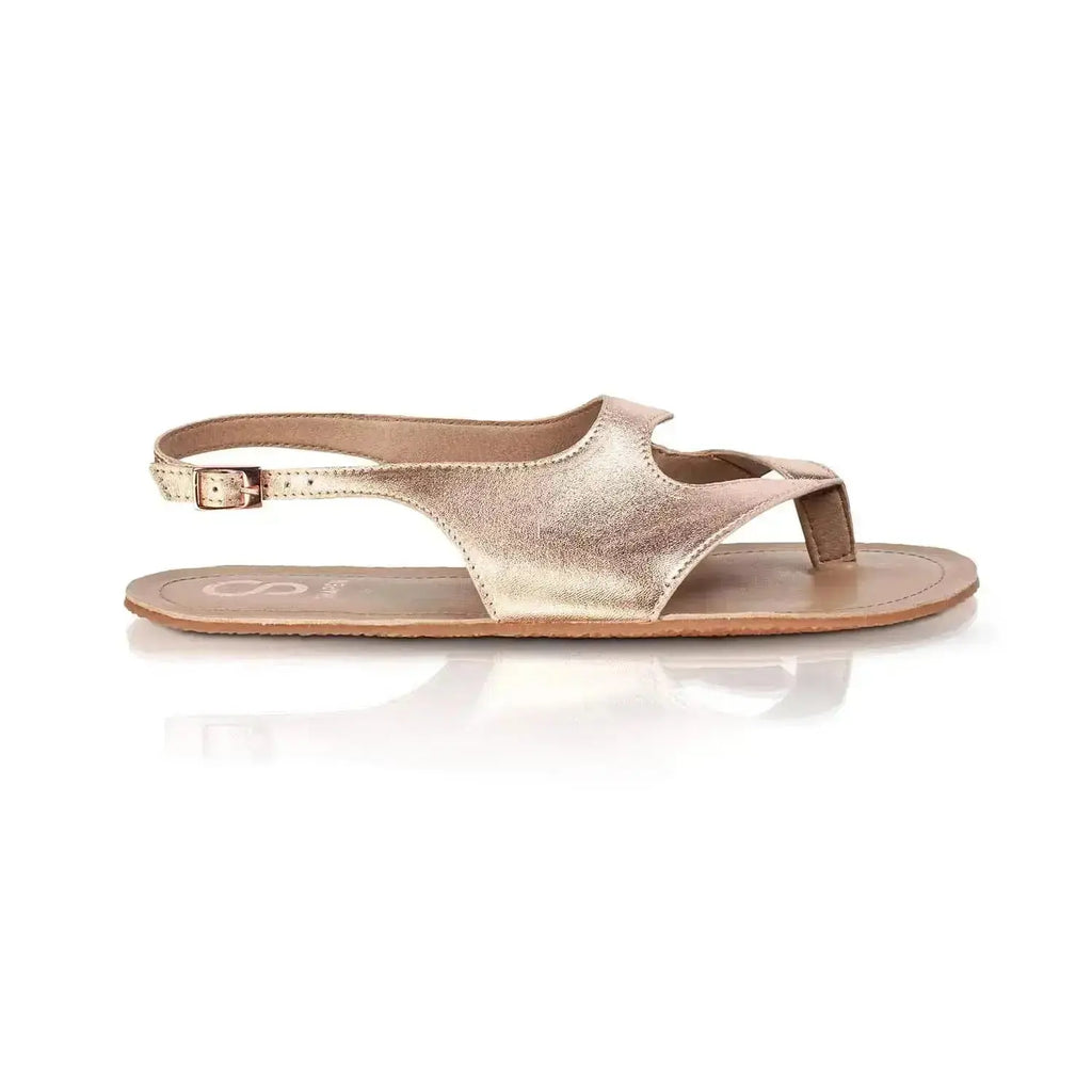 Shapen - Mai 2.0 Rose Gold - Sandalias barefoot oro rosa para mujer