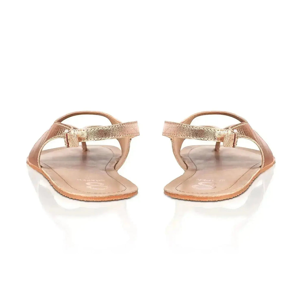 Shapen - Mai 2.0 Rose Gold - Sandalias barefoot oro rosa para mujer