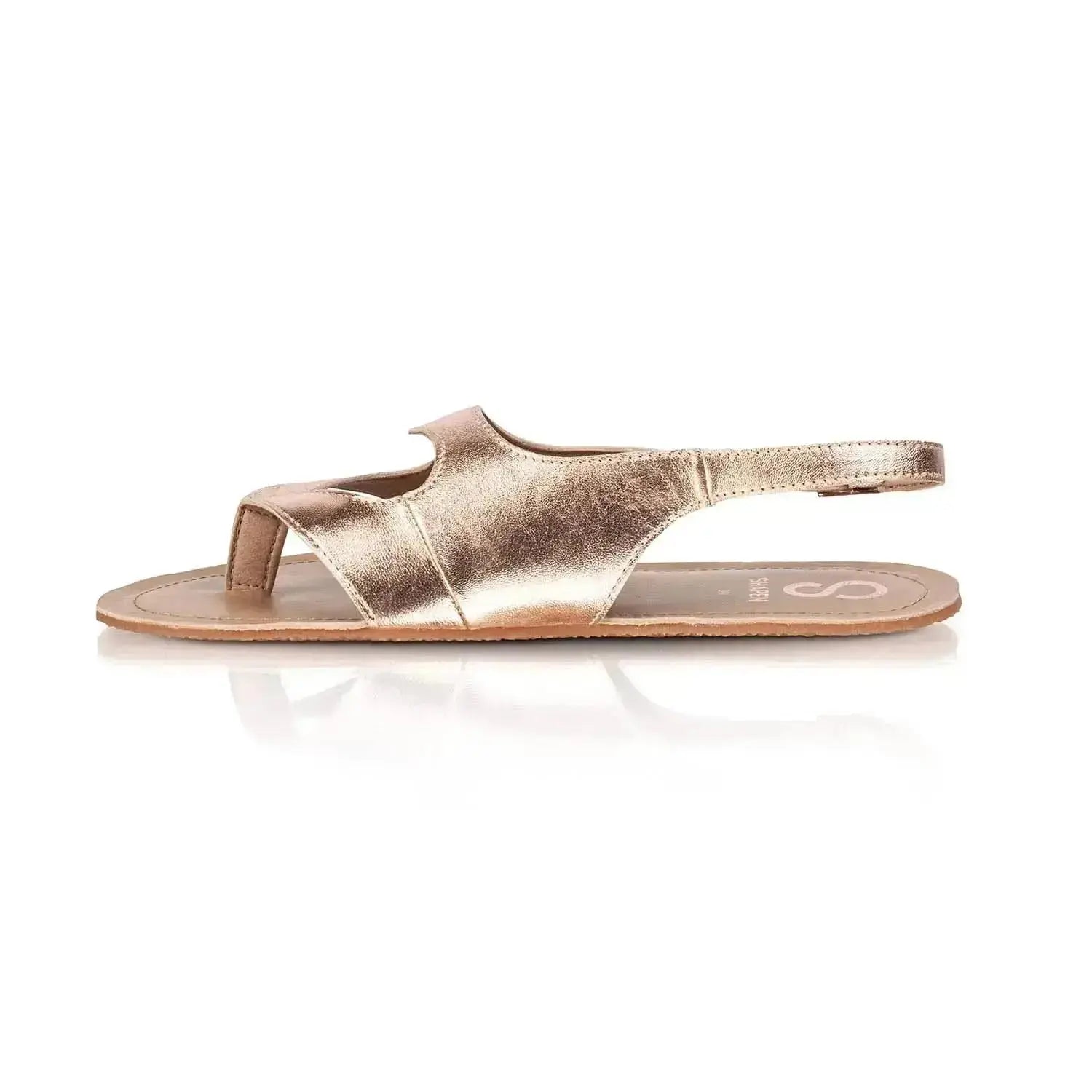 Shapen - Mai 2.0 Rose Gold - Sandalias barefoot oro rosa para mujer