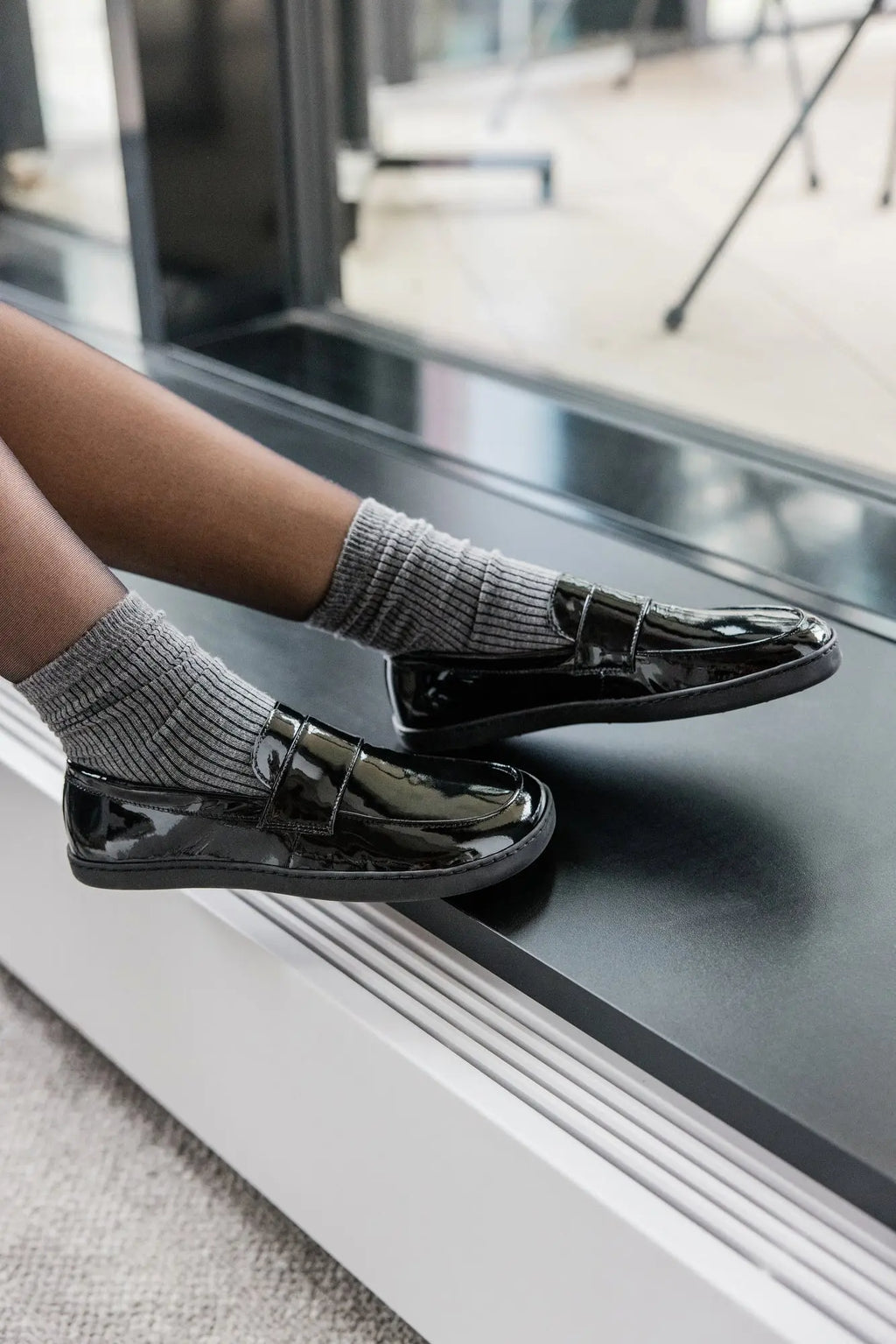 Shapen - Sheen Black - Mocasines barefoot