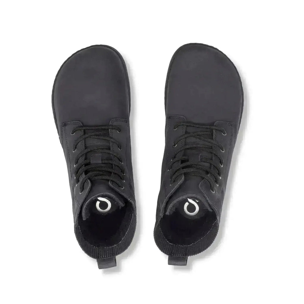 Shapen - Urbaneer 2.0 Black - Botines barefoot elegantes de invierno