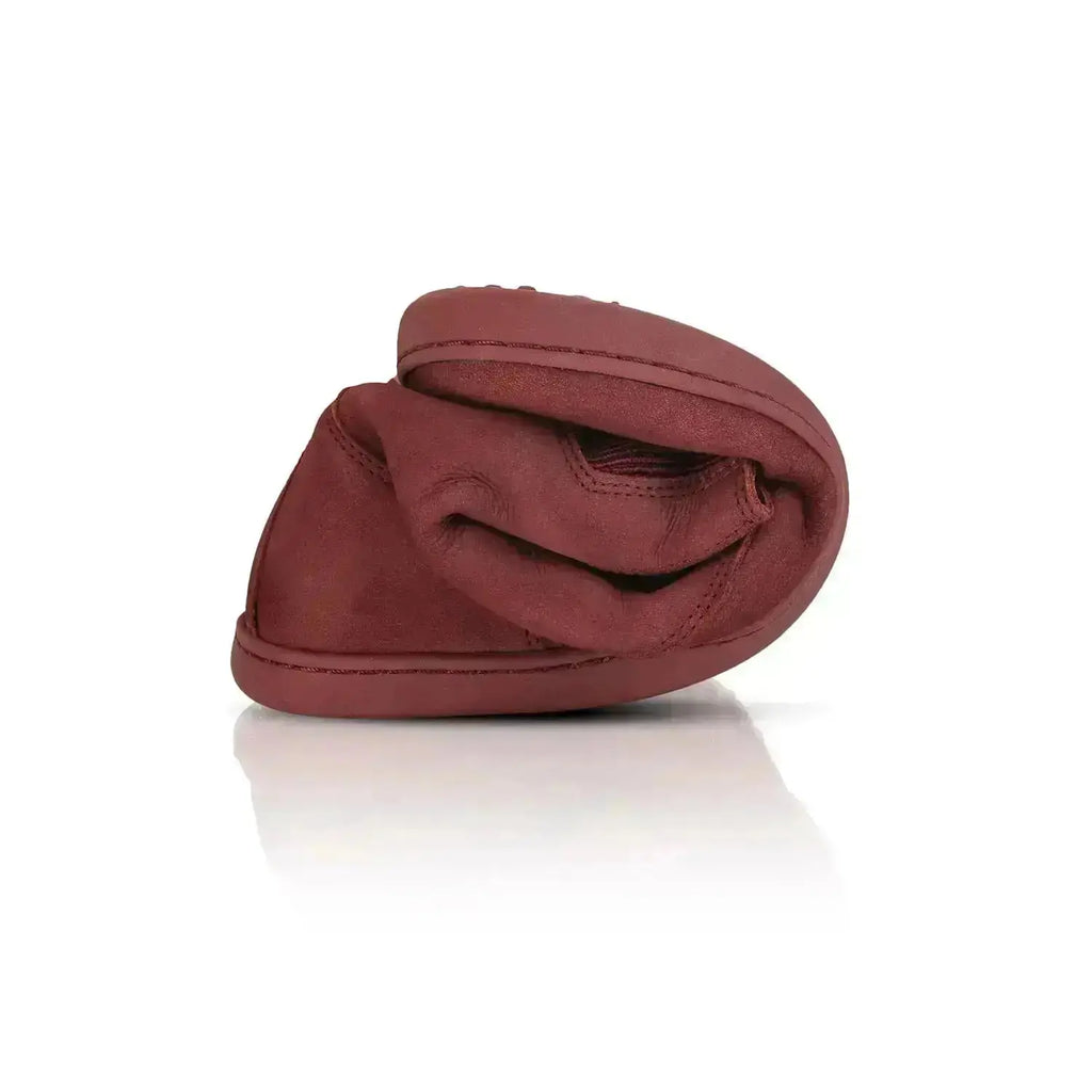 Shapen - Urbaneer 2.0 Burgundy - Botines barefoot elegantes de invierno