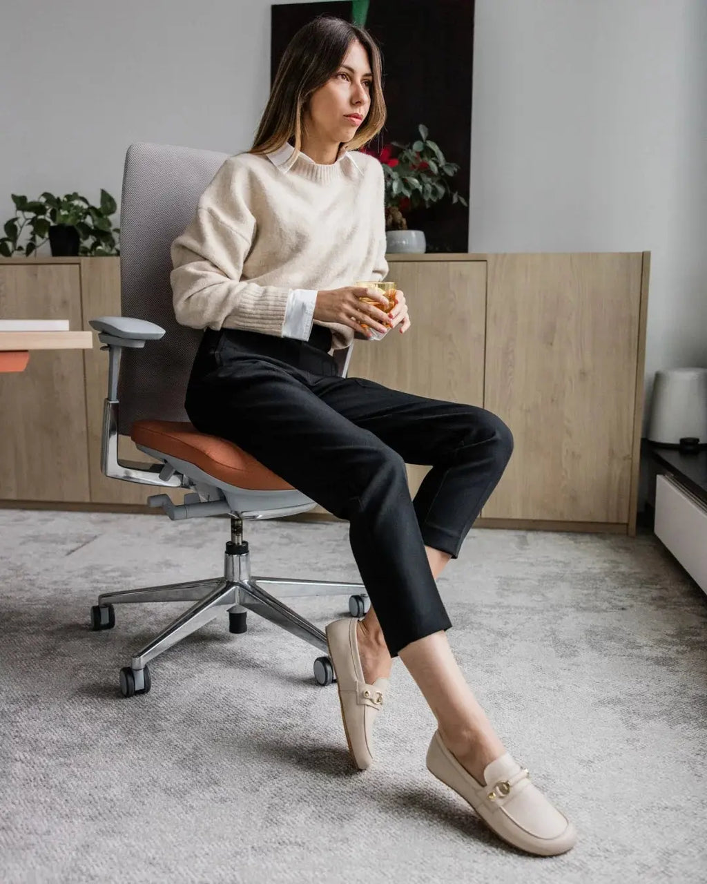 Shapen - Versa Beige - Mocasines barefoot