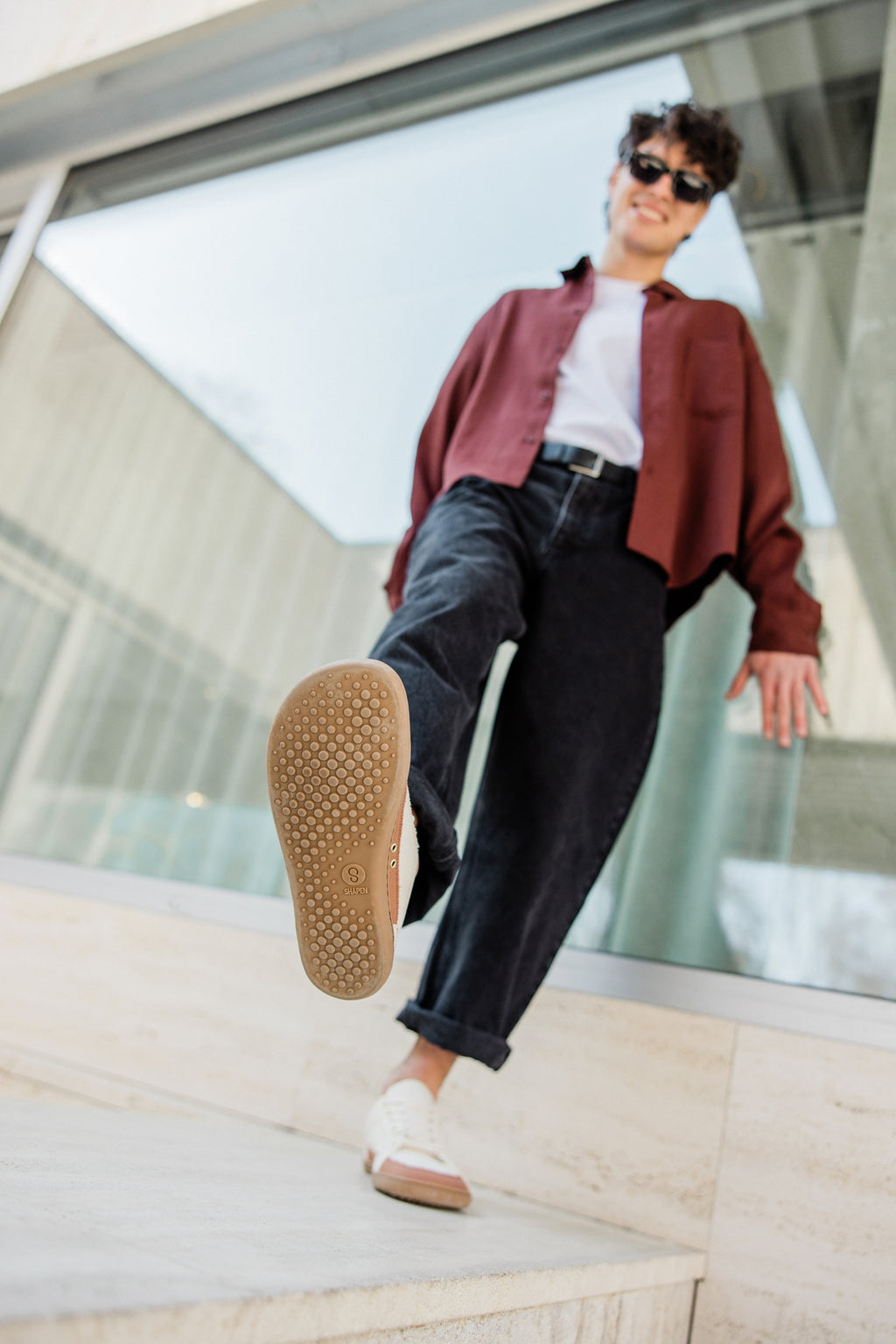 Shapen - Vibin Beige - Chaussures minimalistes
