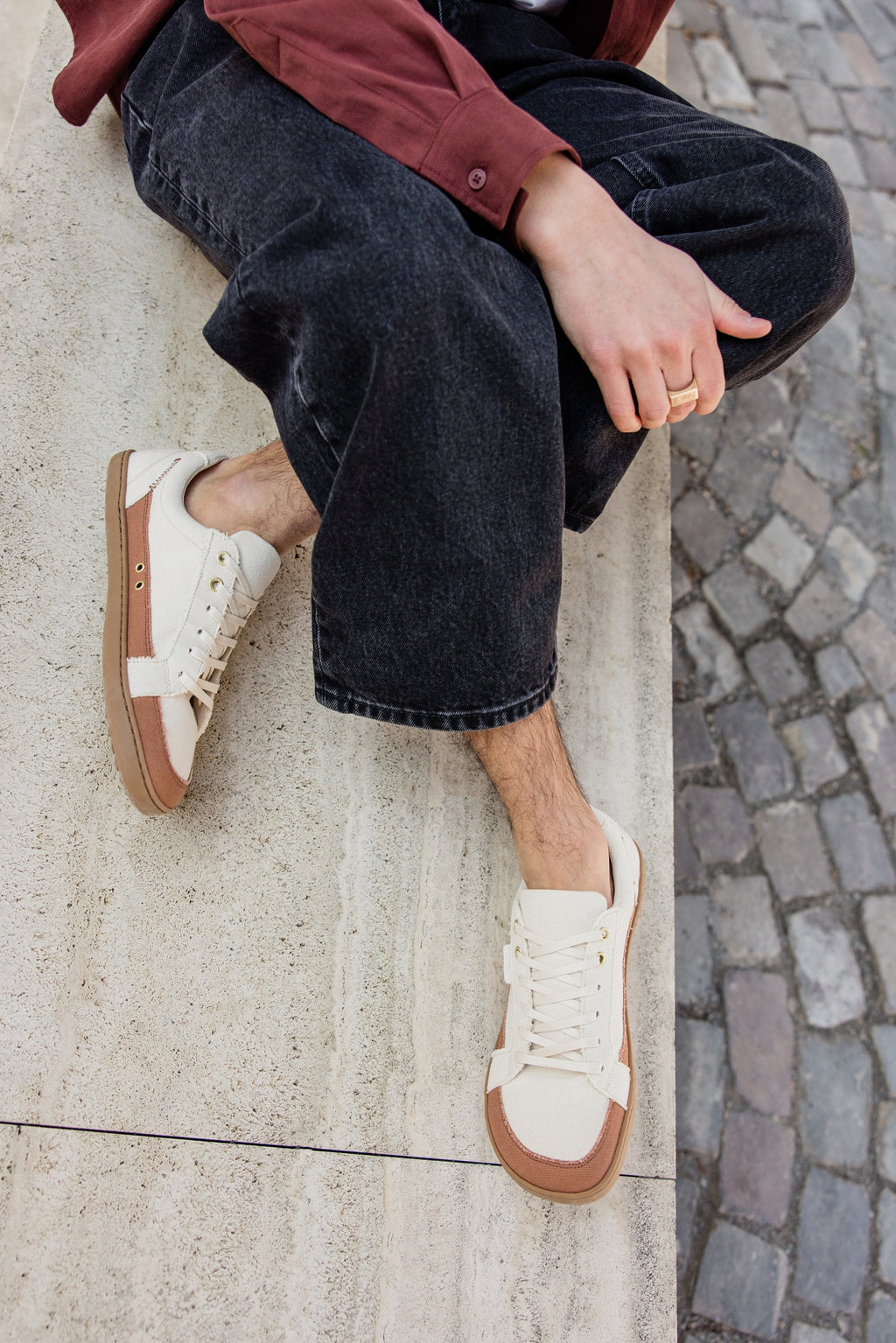 Shapen - Vibin Beige - Chaussures minimalistes