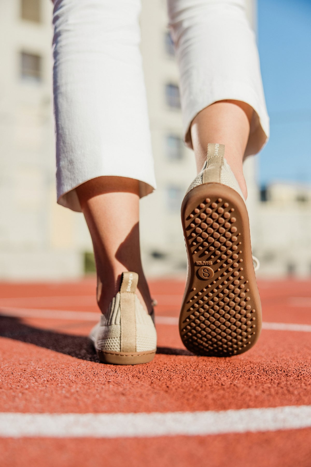 Shapen - Weavin Beige - Zapatillas minimalistas