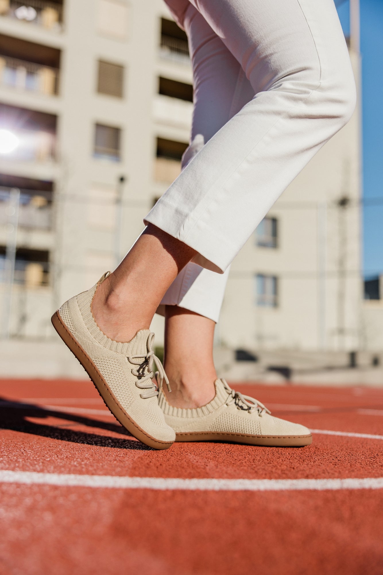 Shapen - Weavin Beige - Zapatillas minimalistas