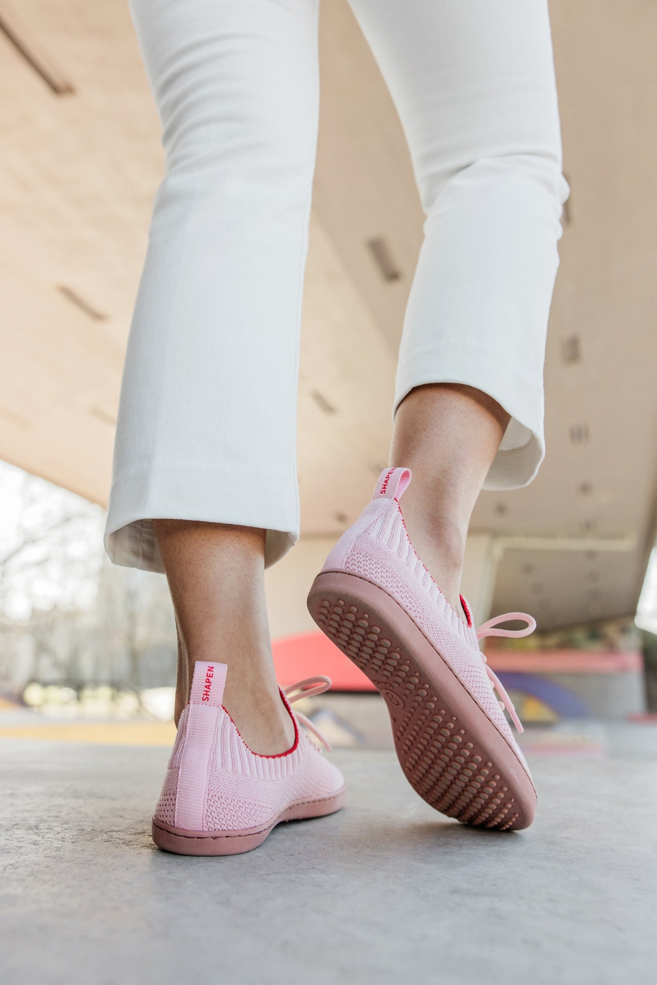 Shapen - Weavin Pink - Chaussures minimalistes
