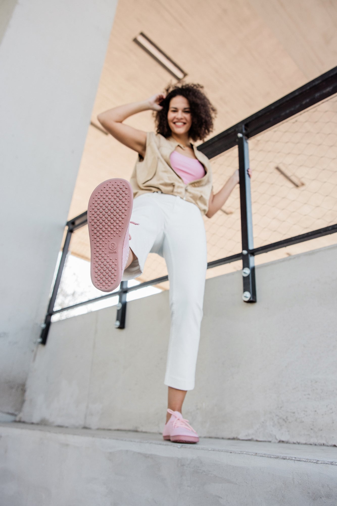 Shapen - Weavin Pink - Chaussures minimalistes