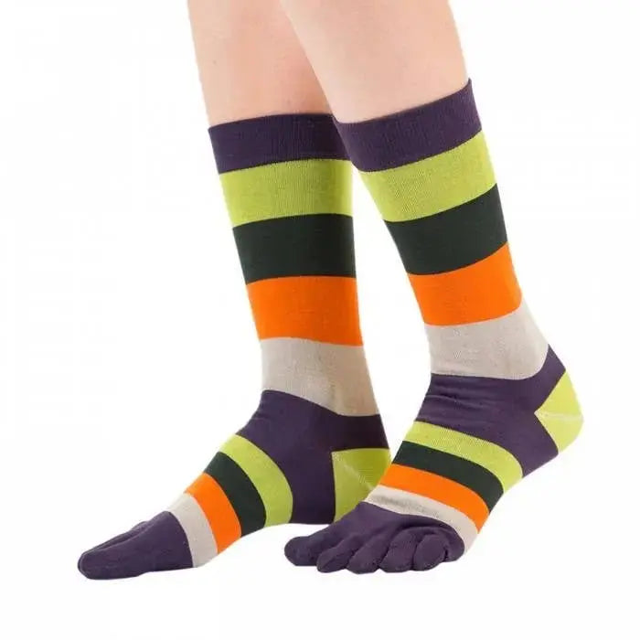 TOETOE - Chaussettes à doigts pour homme - MNF Pistache - Tailles 41 à 49