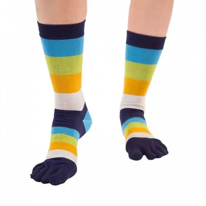 TOETOE - Chaussettes à doigts pour homme - MNF Turquoise - Tailles 41 à 49