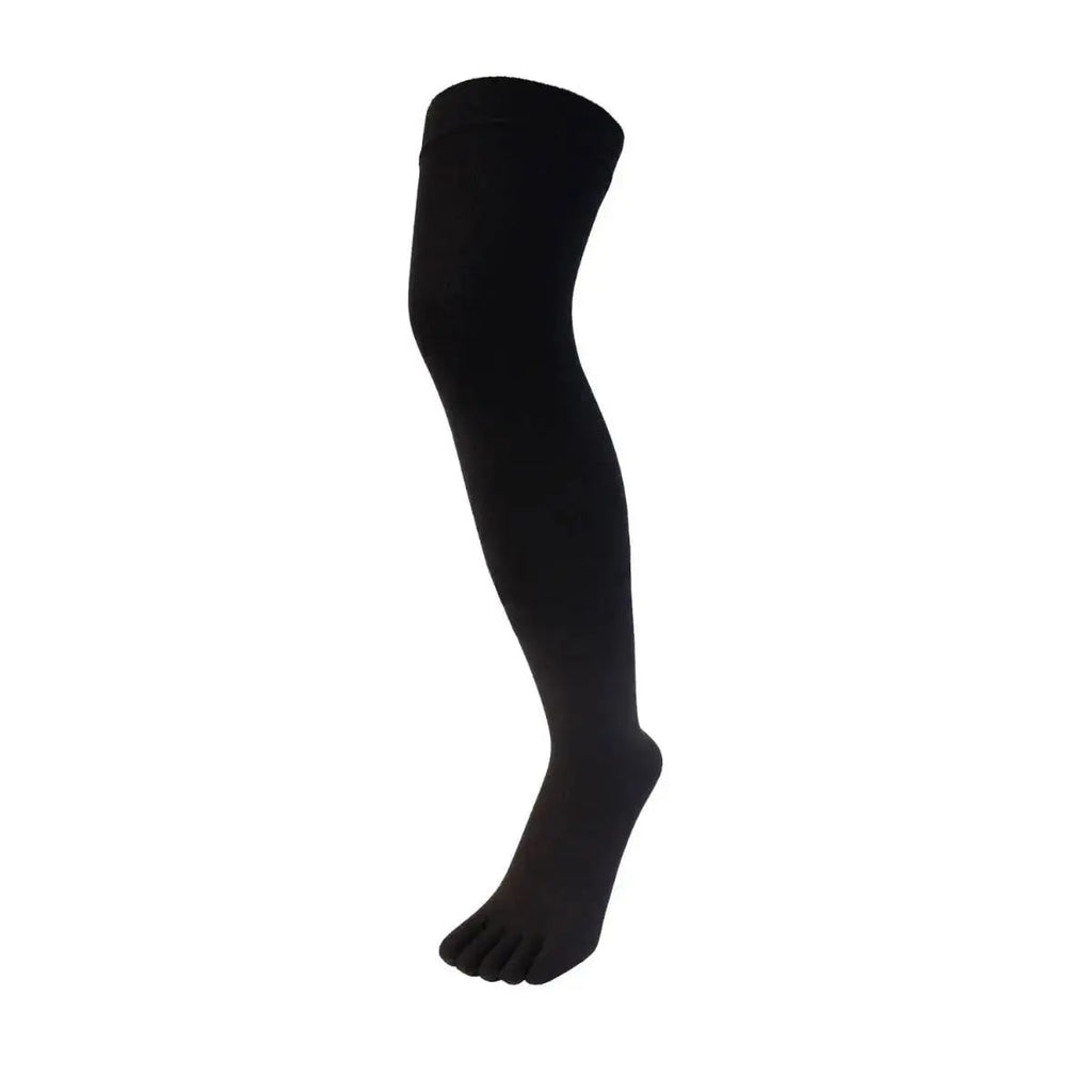 TOETOE Essential Ray - Chaussettes à doigts montantes jusqu'au genou - Taille unique (35-46)