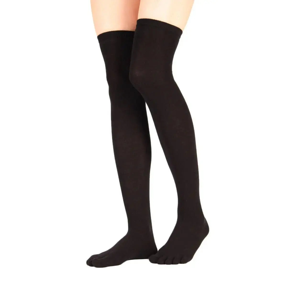TOETOE Essential Ray - Chaussettes à doigts montantes jusqu'au genou - Taille unique (35-46)