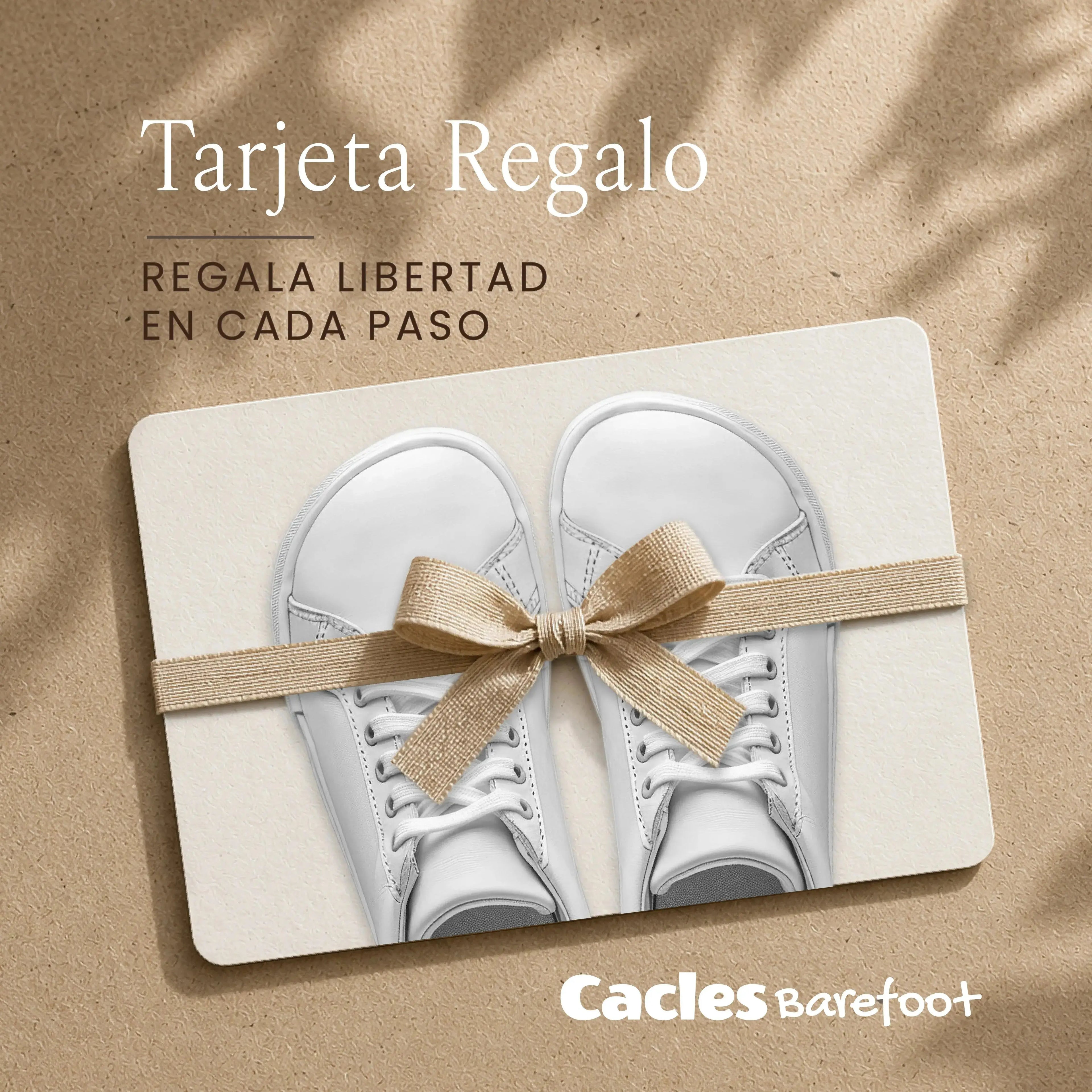Cacles Barefoot - Tarjeta de regalo