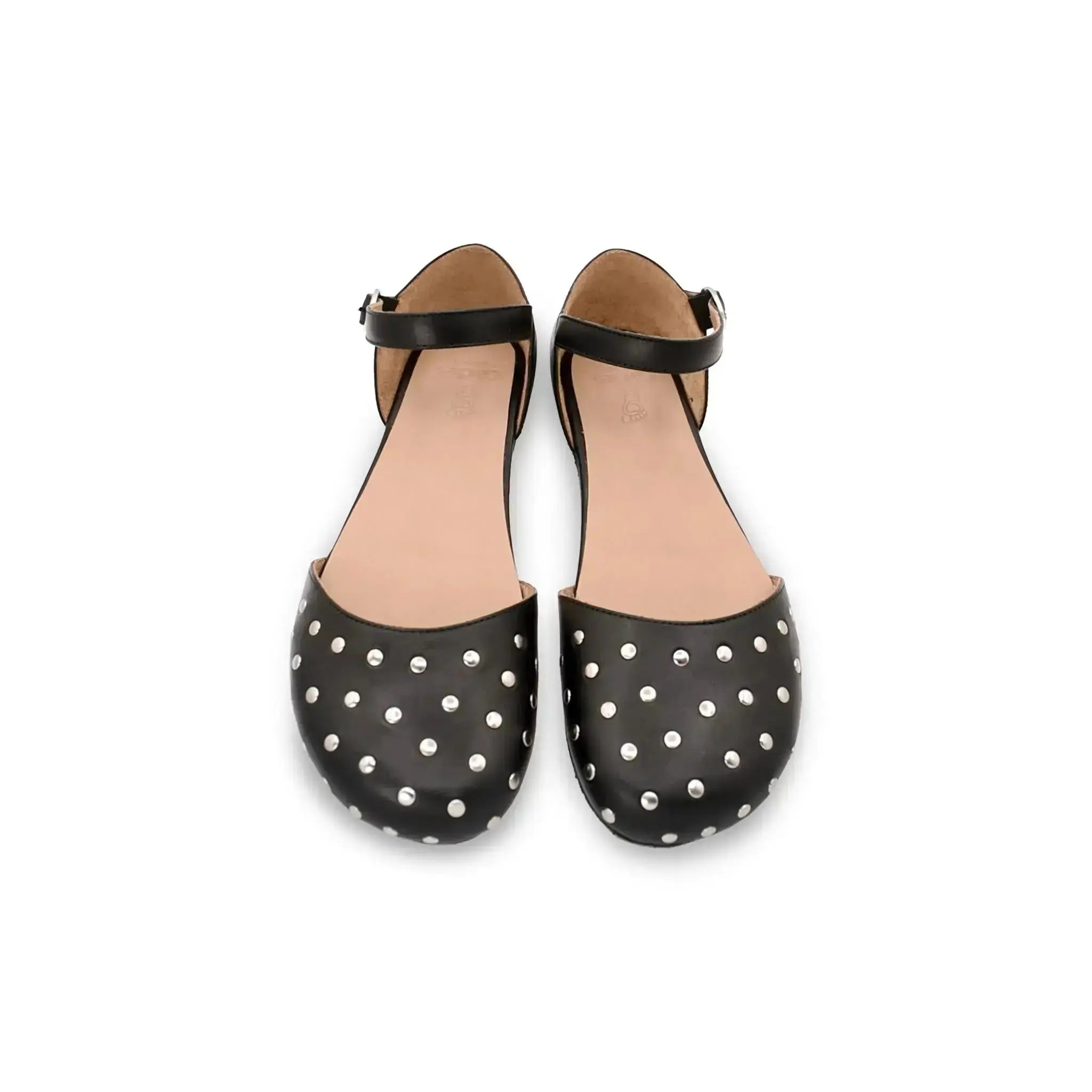 Cacles Barefoot - Tikal 2.0 Black Tacha - Bailarinas barefoot con tachas para mujer negras