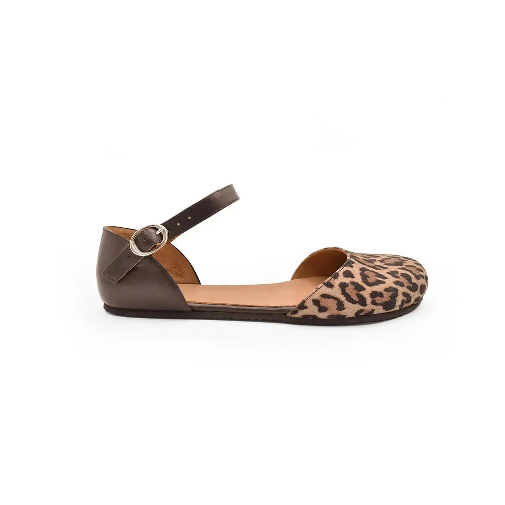 Cacles Barefoot - Tikal 2.0 Leopard - Bailarinas barefoot leopardo para mujer leopardo
