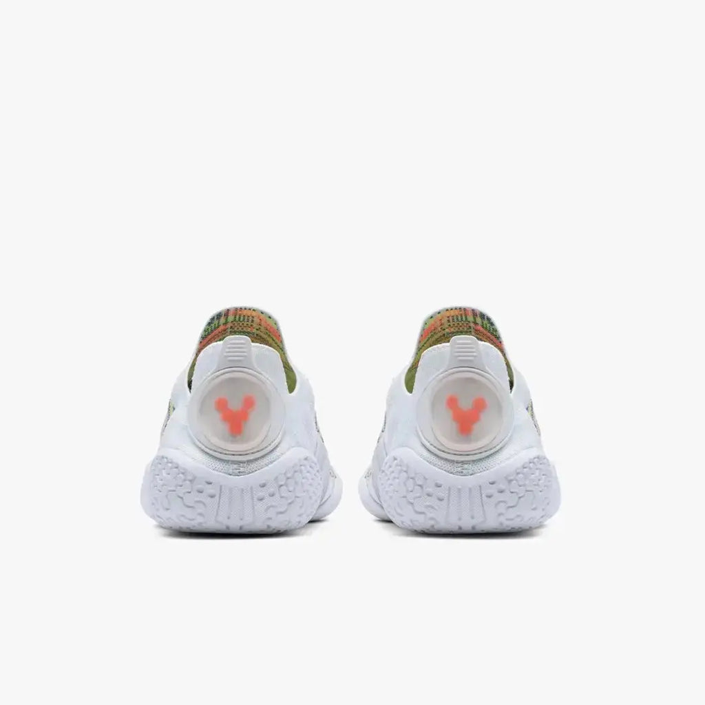 VIVOBAREFOOT - Motus Flex White Space Dye - Zapatillas respetuosas para entrenamiento de alto nivel/fuerza y/o uso diario
