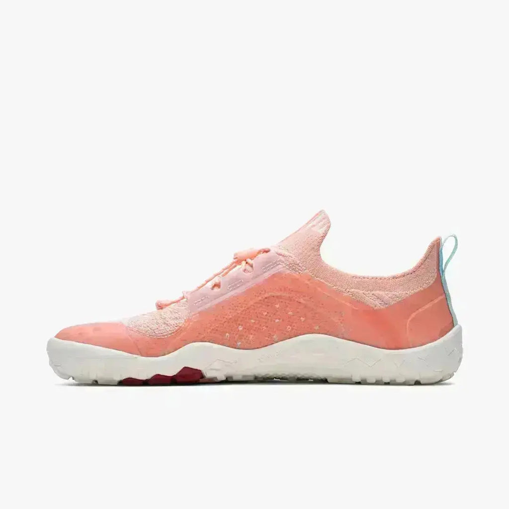 VIVOBAREFOOT - Primus Trail Knit FG Peach Melba - Zapatillas barefoot para trail/entrenamiento/uso diario