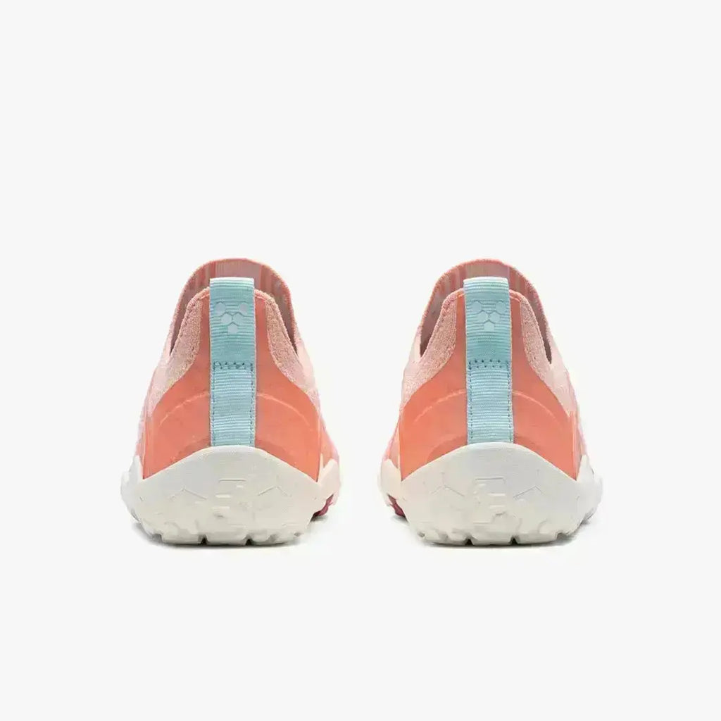 VIVOBAREFOOT - Primus Trail Knit FG Peach Melba - Zapatillas barefoot para trail/entrenamiento/uso diario