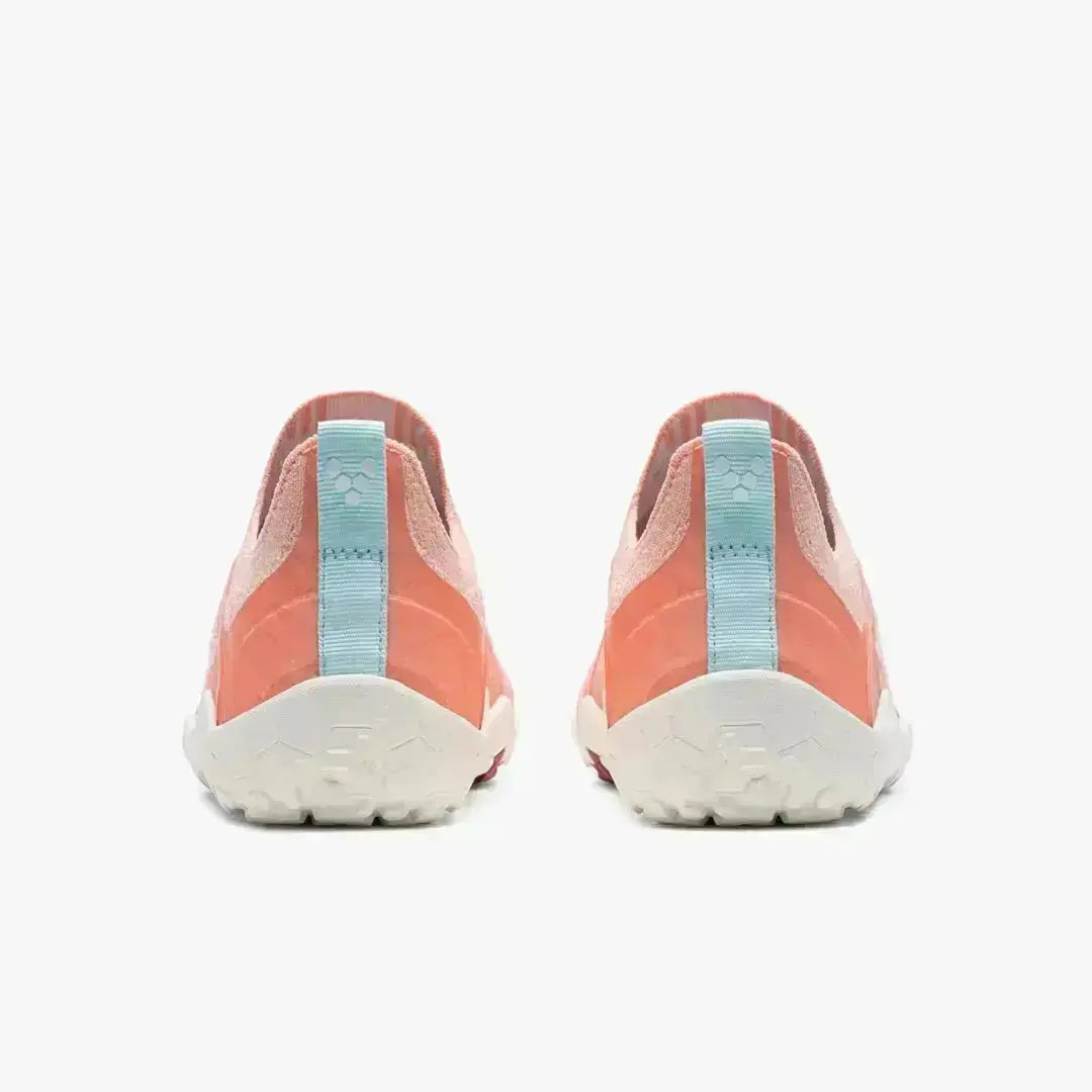 VIVOBAREFOOT - Primus Trail Knit FG Peach Melba - Zapatillas barefoot para trail/entrenamiento/uso diario